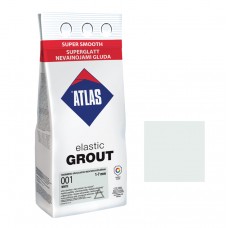Фуга для плитки ATLAS ELASTIC GROUT (1-7 мм) 001 білий 2 кг