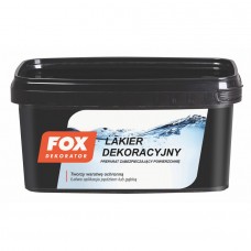 Лак FOX DEKORATOR LAKIER DEKORACYJNY UA mat. 1L