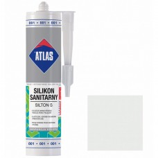 Герметик силіконовий санітарний ATLAS SILTON S 0001 білий 280ml